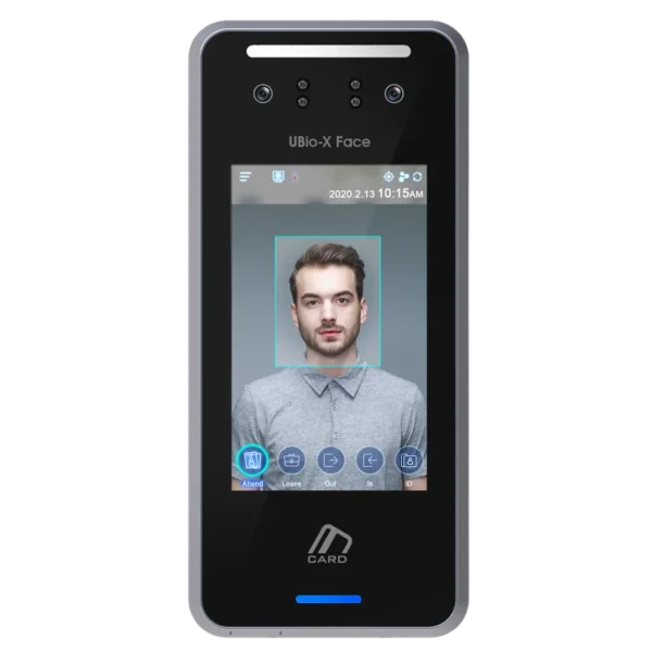 VIRDI Ubio-X Face – Reconocimiento facial sin contacto y detección térmica