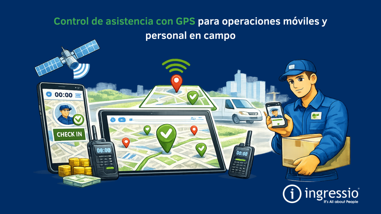 Control de asistencia con GPS para operaciones móviles y personal en ...
