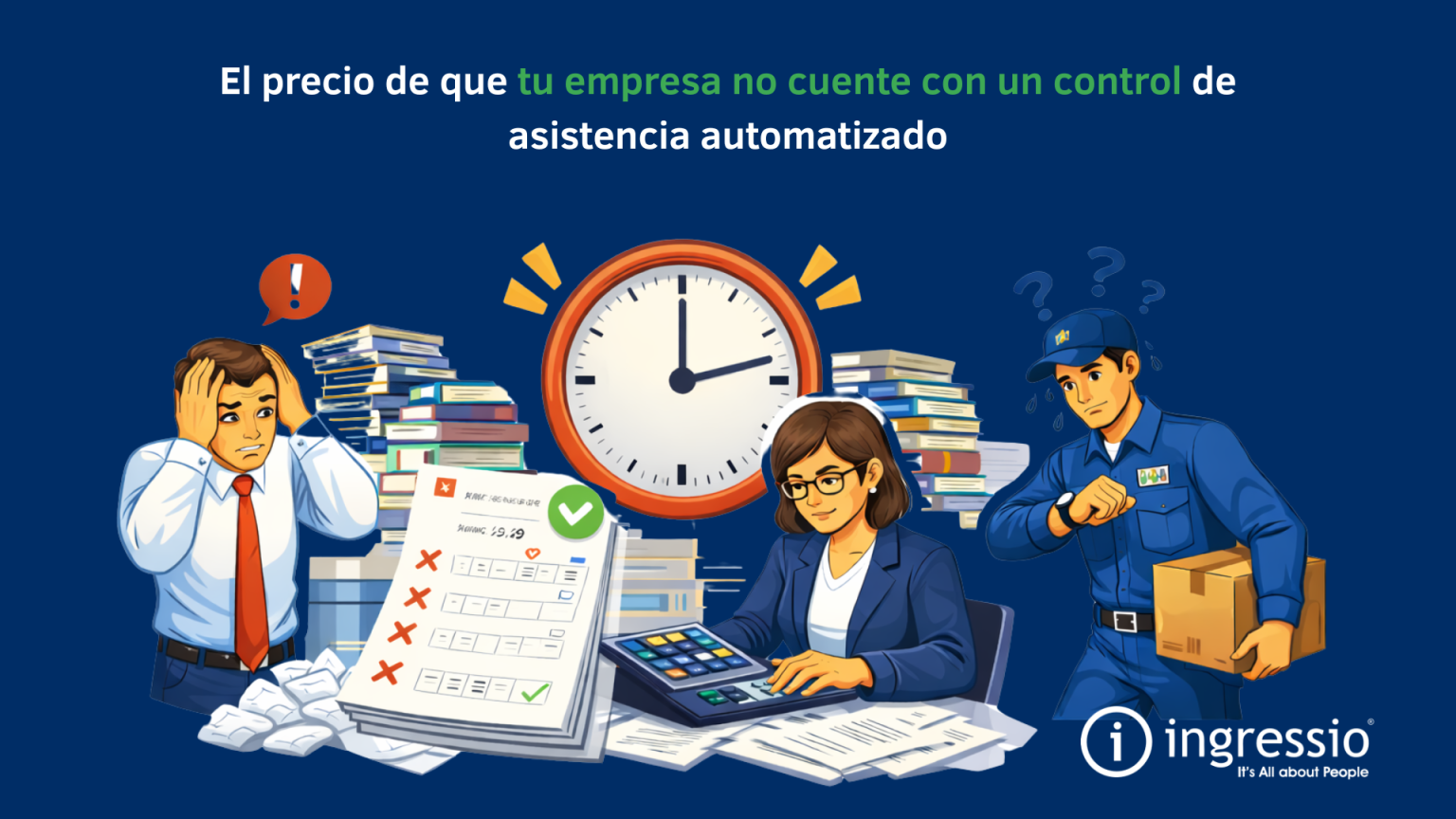 El precio de que tu empresa no cuente con un control de asistencia ...