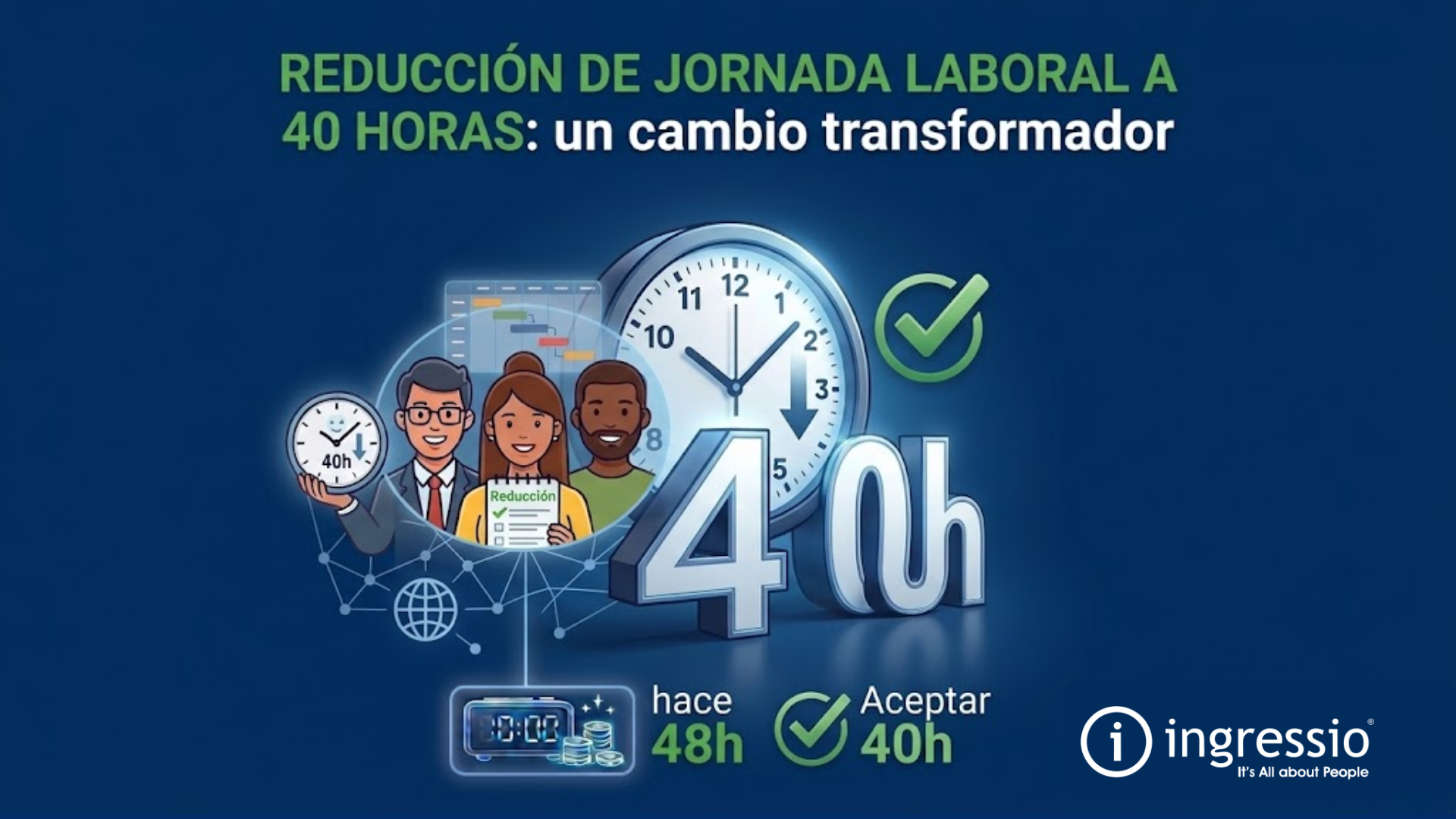 Reducción de jornada laboral a 40 horas: cómo afectará a las empresas ...